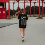 Soma Merchandise back of T shirt with coffee farm print on woman