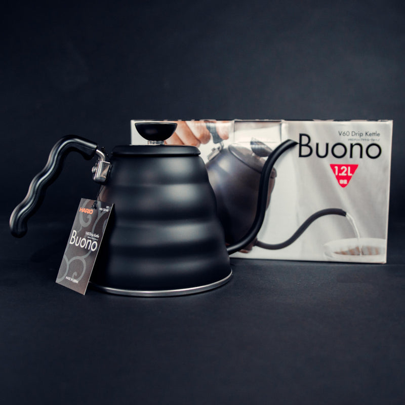 Hario Buono V60 Drip Kettle - Black